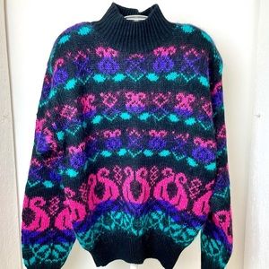 Vintage Check It Out Sweater NWOT